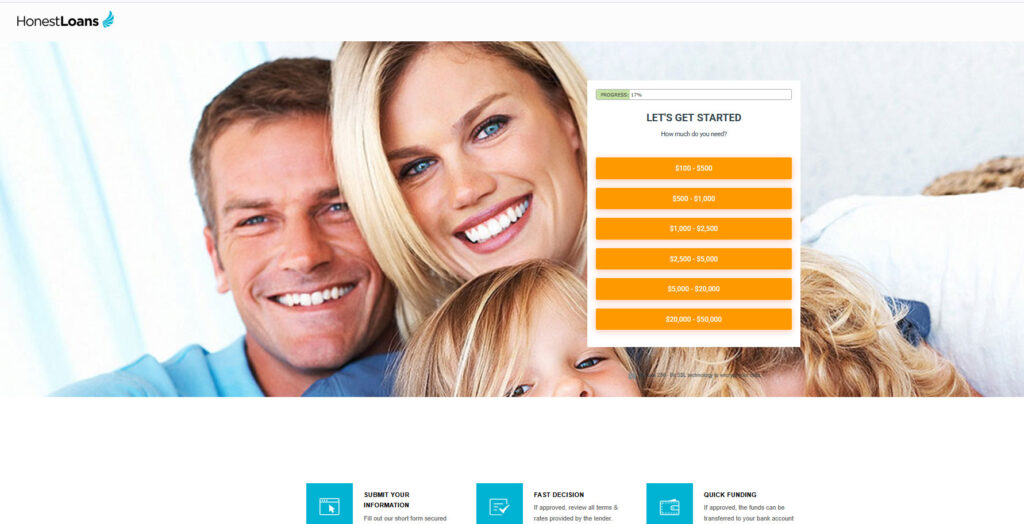 HonestLoans reviews